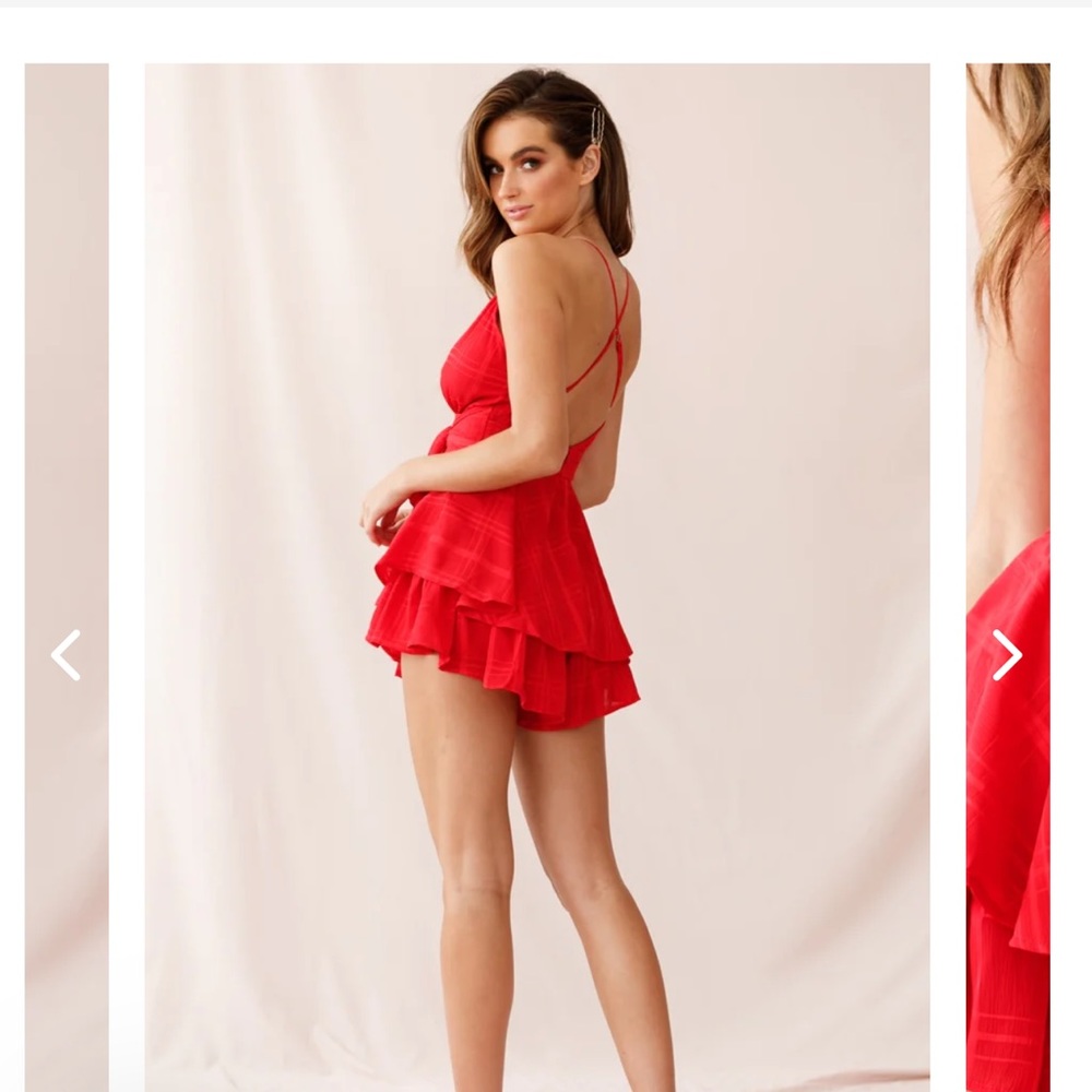 Red Romper - image 4